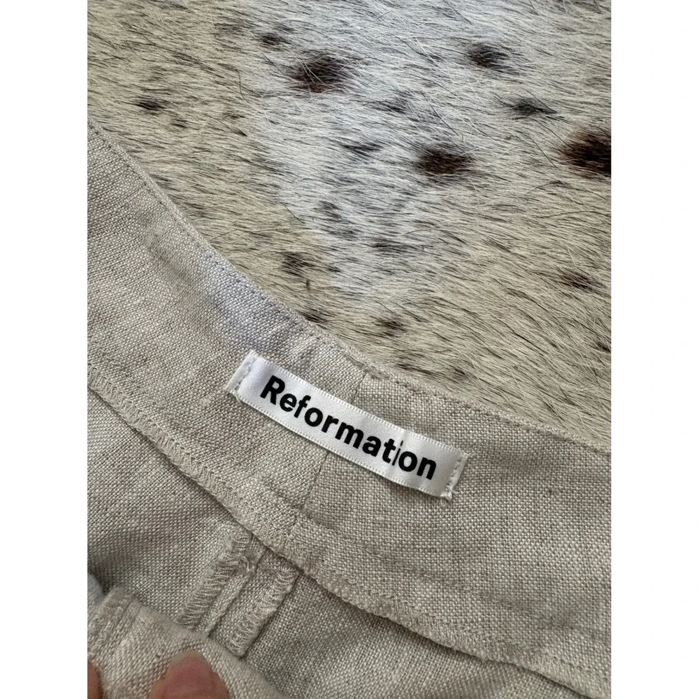 Reformation size fabric